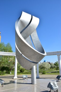 Görünümünde Astana, Kazakistan, Expo 2017 dizi başkenti