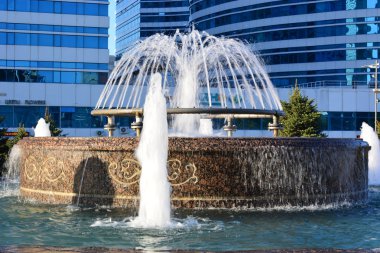 Görünümünde Astana, Kazakistan, Expo 2017 dizi başkenti