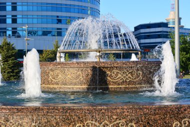 Görünümünde Astana, Kazakistan, Expo 2017 dizi başkenti