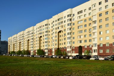 Modern Astana, Kazakistan başkenti bina konut