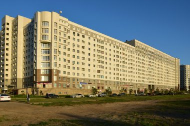 Modern Astana, Kazakistan başkenti bina konut