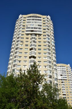 Modern Astana, Kazakistan başkenti bina konut