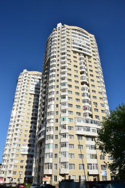 Modern Astana, Kazakistan başkenti bina konut