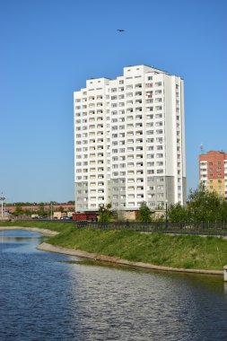 Modern Astana, Kazakistan başkenti bina konut