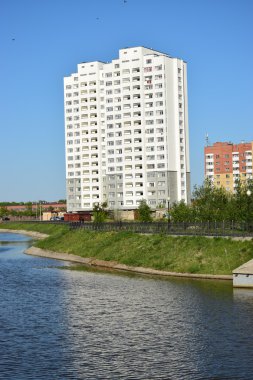 Modern Astana, Kazakistan başkenti bina konut