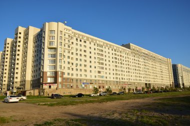 Modern Astana, Kazakistan başkenti bina konut