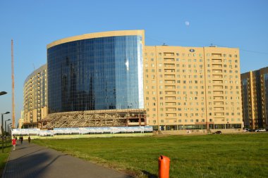 Modern Astana, Kazakistan başkenti bina konut