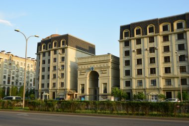 Görünümünde Astana, Kazakistan, Expo 2017 dizi başkenti