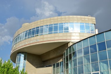 Görünümünde Astana, Kazakistan, Expo 2017 dizi başkenti