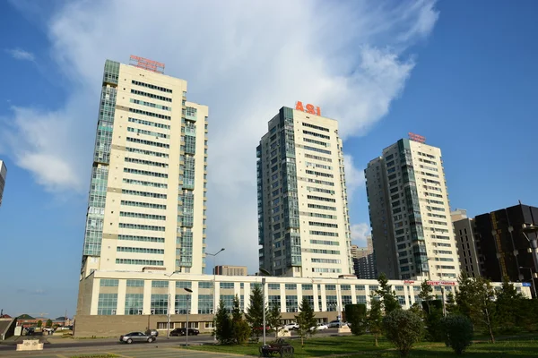 Modern lakó épület, Astana, Kazahsztán — Stock Fotó