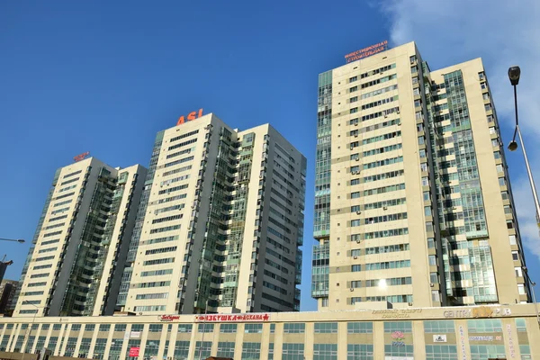 Modern residential building in Astana, Kazakhstan — Stock Photo, Image