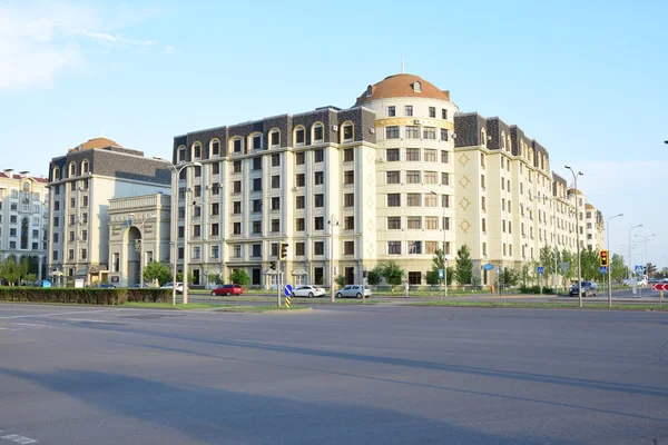 Moderní rezidenční budova v Astana, Kazachstán — Stock fotografie