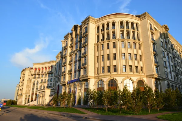 Moderno edificio residencial en Astana, Kazajstán — Foto de Stock