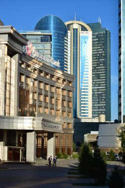 Görünümünde Astana, Kazakistan, Expo 2017 dizi başkenti