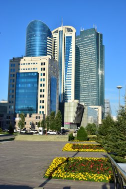 Görünümünde Astana, Kazakistan, Expo 2017 dizi başkenti