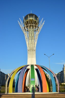 Görünümünde Astana, Kazakistan, Expo 2017 dizi başkenti