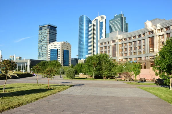 Vue Astana Capitale Kazakhstan Hôte Expo 2017 — Photo