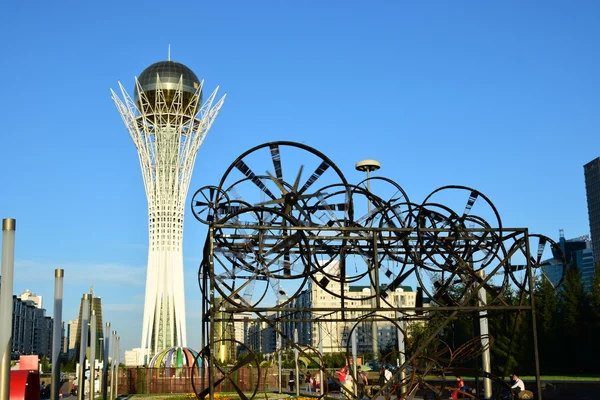 Görünümünde Astana Kazakistan Expo 2017 Dizi Başkenti — Stok fotoğraf