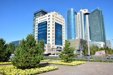 Görünümünde Astana, Kazakistan, Expo 2017 dizi başkenti