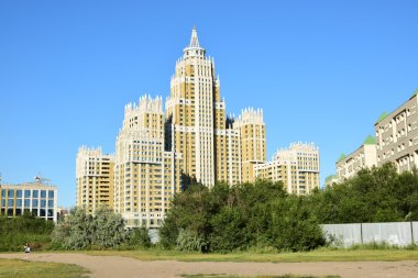 Görünümünde Astana, Kazakistan, Expo 2017 dizi başkenti