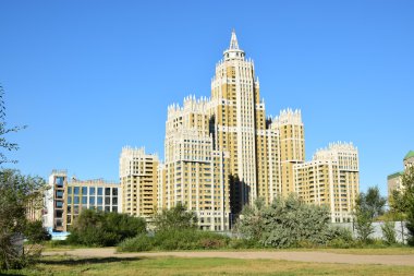 Görünümünde Astana, Kazakistan, Expo 2017 dizi başkenti