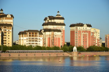 Görünümünde Astana, Kazakistan, Expo 2017 dizi başkenti