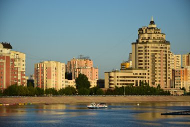 Görünümünde Astana, Kazakistan, Expo 2017 dizi başkenti