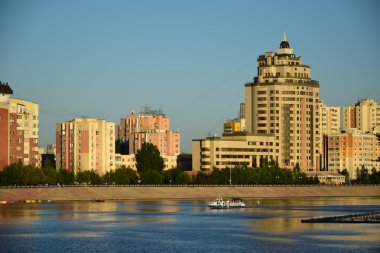 Görünümünde Astana, Kazakistan, Expo 2017 dizi başkenti