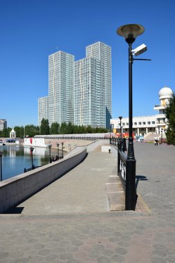Görünümünde Astana, Kazakistan, Expo 2017 dizi başkenti