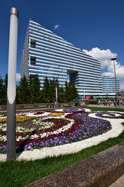 Görünümünde Astana, Kazakistan, Expo 2017 dizi başkenti