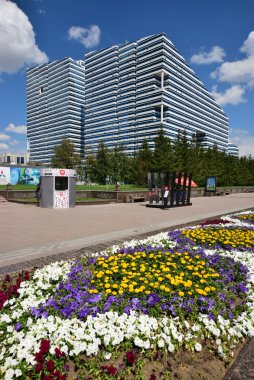 Görünümünde Astana, Kazakistan, Expo 2017 dizi başkenti
