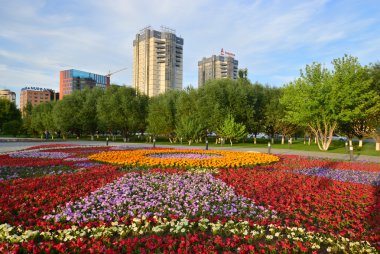 Görünümünde Astana, Kazakistan, Expo 2017 dizi başkenti