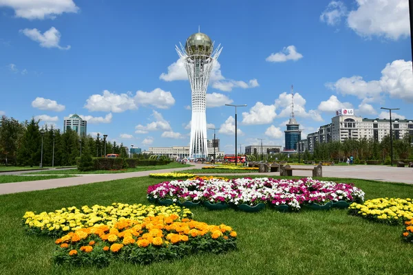 Vista Astana Capital Kazajstán Sede Expo 2017 — Foto de Stock