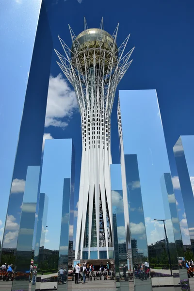 Blick Astana Der Hauptstadt Kasachstans Gastgeber Der Expo 2017 — Stockfoto