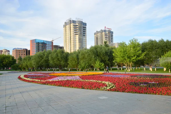 Vista Astana Capital Cazaquistão Sede Expo 2017 — Fotografia de Stock