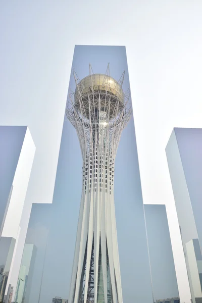 Θέα Στην Αστάνα Πρωτεύουσα Του Καζακστάν Υποδοχής Του 2017 Expo — Φωτογραφία Αρχείου