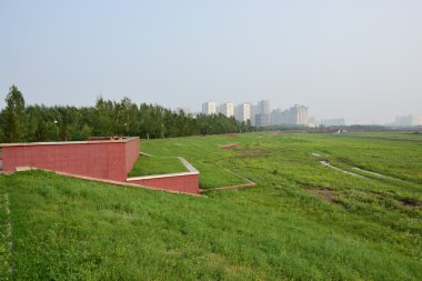 Görünümünde Astana, Kazakistan, Expo 2017 dizi başkenti