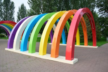 Görünümünde Astana, Kazakistan, Expo 2017 dizi başkenti