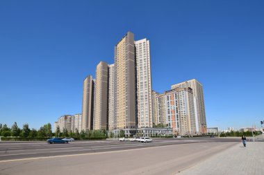 Görünümünde Astana, Kazakistan, Expo 2017 dizi başkenti