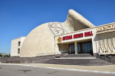 Görünümünde Astana, Kazakistan, Expo 2017 dizi başkenti