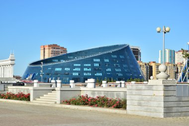 Görünümünde Astana, Kazakistan, Expo 2017 dizi başkenti