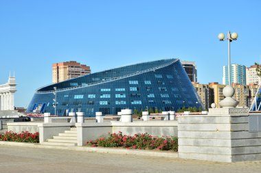 Görünümünde Astana, Kazakistan, Expo 2017 dizi başkenti