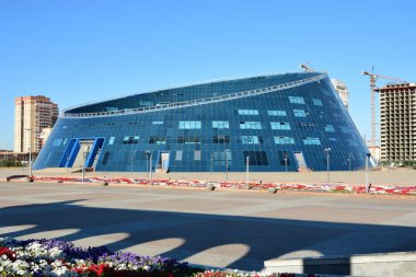 Görünümünde Astana, Kazakistan, Expo 2017 dizi başkenti