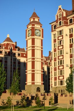 Astana 'da modern binalar, Kazakistan 'ın başkenti, Expo 2017 ev sahibi