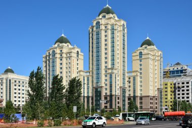 Görünümünde Astana, Kazakistan, Expo 2017 dizi başkenti