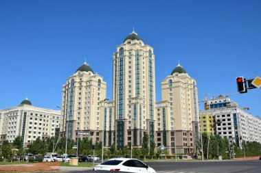 Görünümünde Astana, Kazakistan, Expo 2017 dizi başkenti