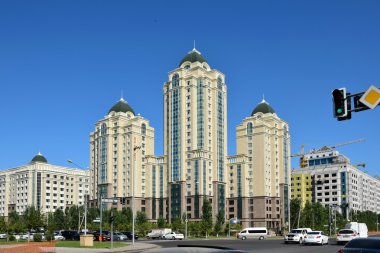 Görünümünde Astana, Kazakistan, Expo 2017 dizi başkenti