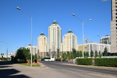 Görünümünde Astana, Kazakistan, Expo 2017 dizi başkenti