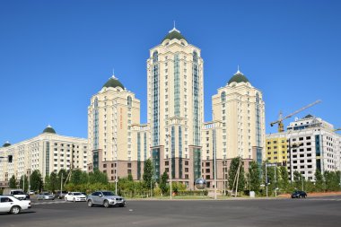 Görünümünde Astana, Kazakistan, Expo 2017 dizi başkenti