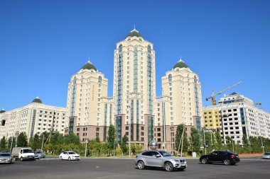 Görünümünde Astana, Kazakistan, Expo 2017 dizi başkenti